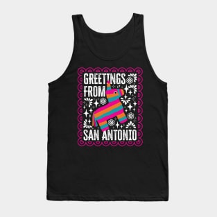 Greetings from San Antonio Tank Top